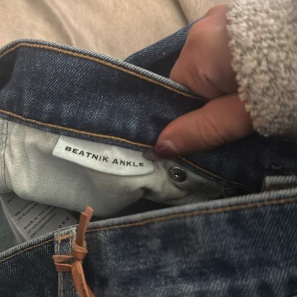 SLVRLAKE Beatnik Ankle Jeans Promised Land Wash Size 26 NWT $299 - Picture 6 of 8